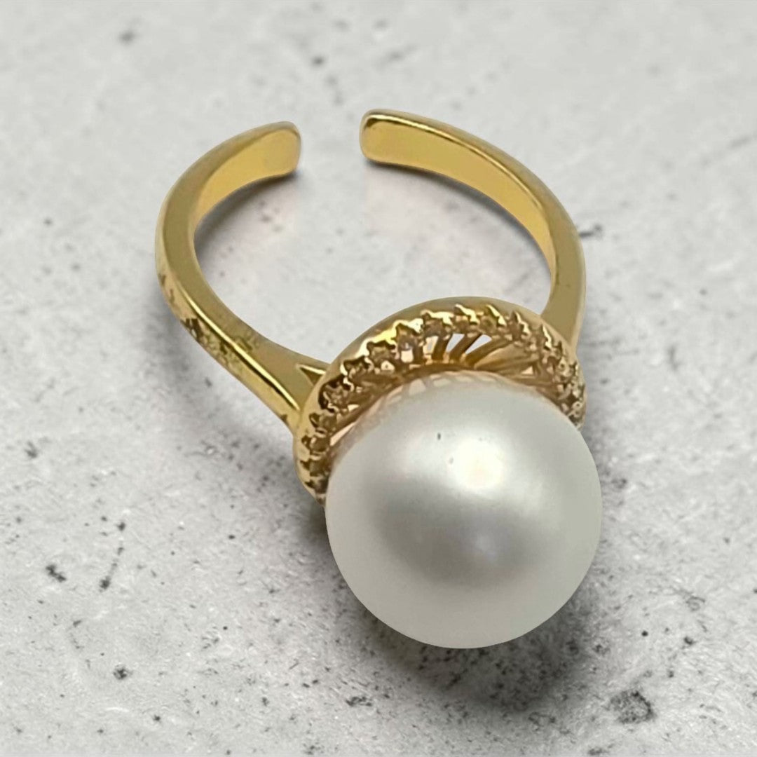 Pearl Stone Ring