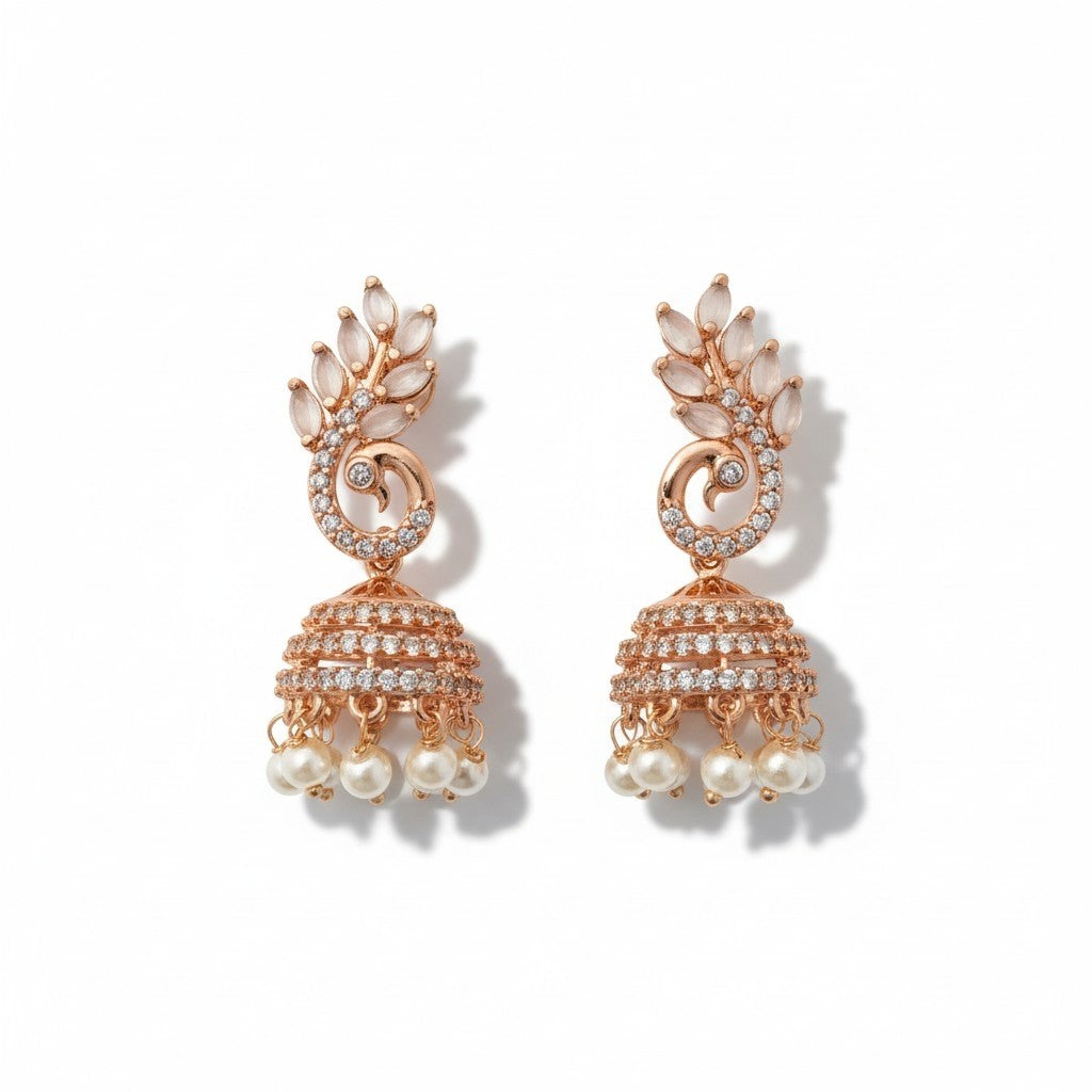 Rose Gold Jhumka (small)