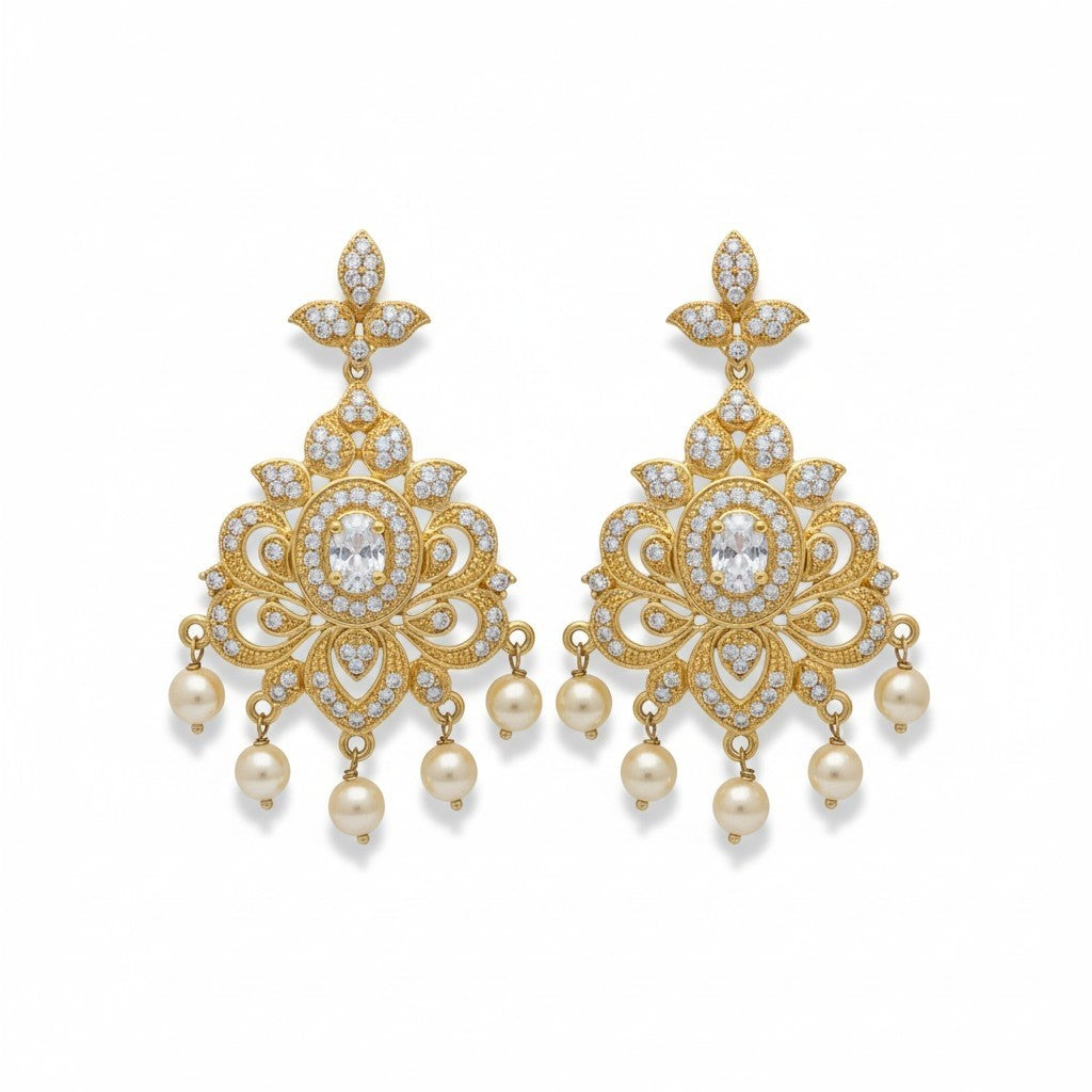 AD Pearl Earings