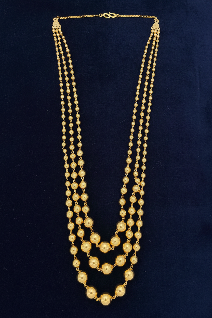 Gold 3 Layer Necklace