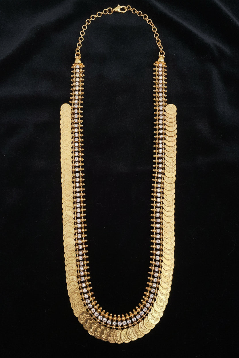 Traditional Kerala Long Haram Gold Plated