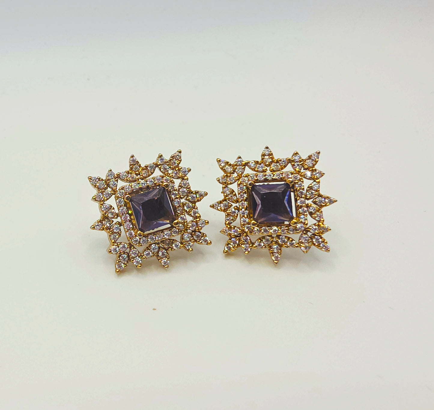 Purple Earstud