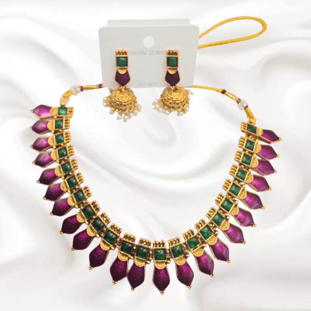 Traditional Purple Jewellery