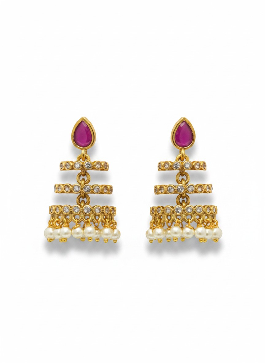 Three Layer Jhumka