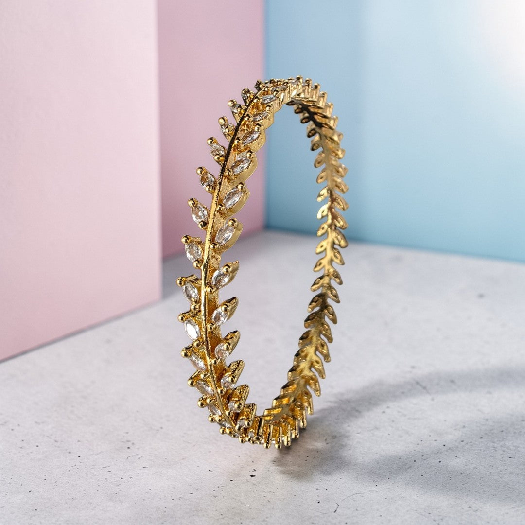 AD Gold Bangle