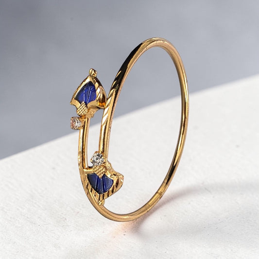 Traditional Palakka Blue Bangle