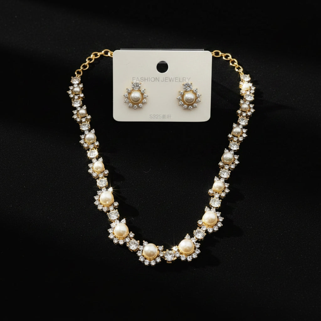 AD Pearl Necklace