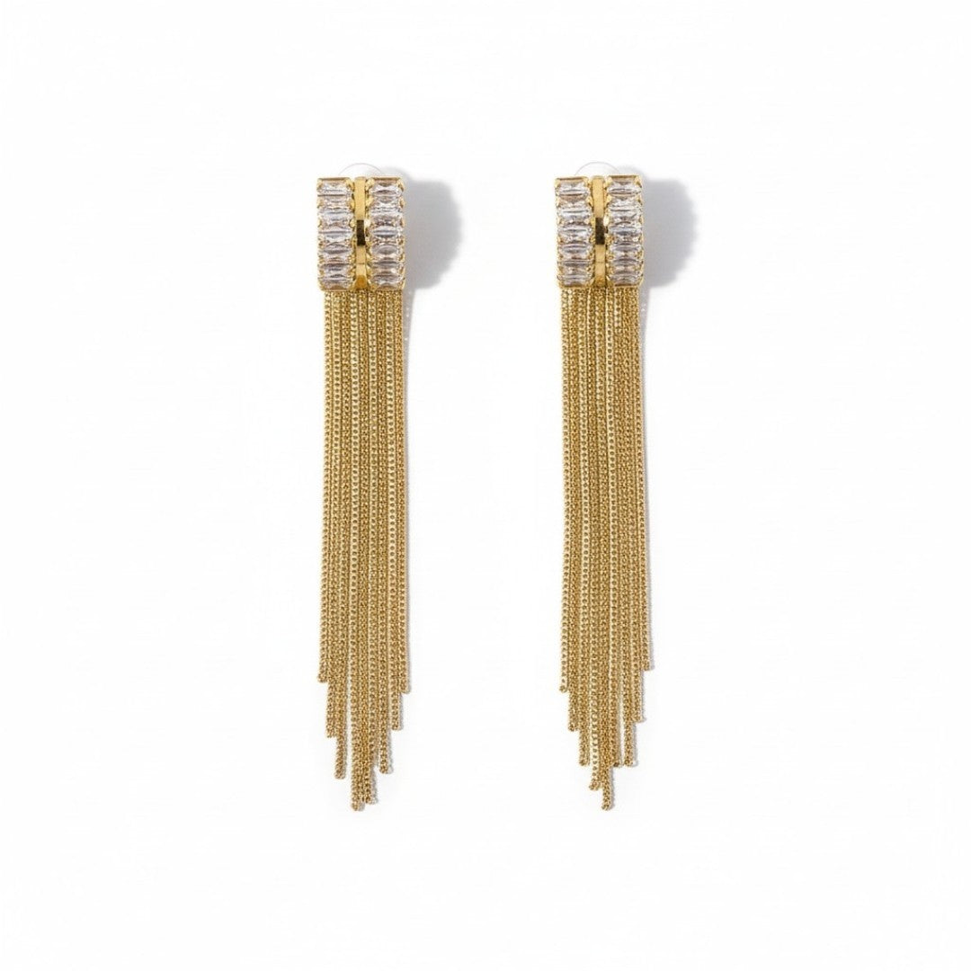 AD Chain Earrings