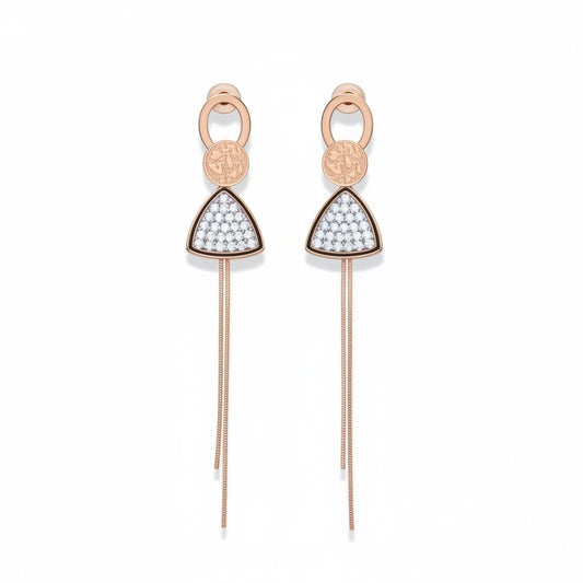 AD Rose Gold Earings