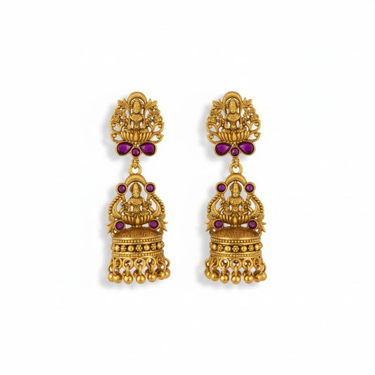 Temple Jewellery Jhumka