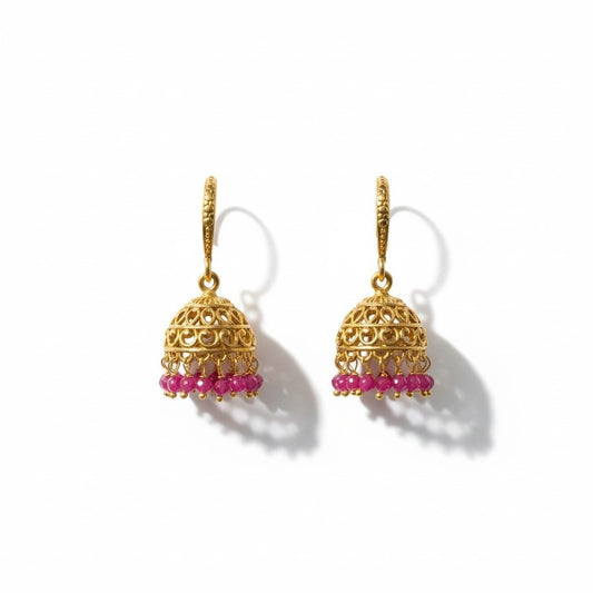 Rani Pink Jhumka (small)