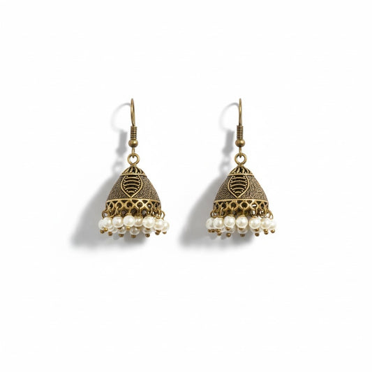 Oxidised Kalki Jhumki