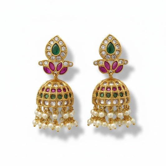 Temple Jewellery Jhumka