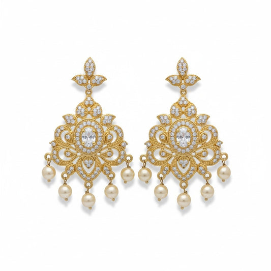 AD Pearl Earings