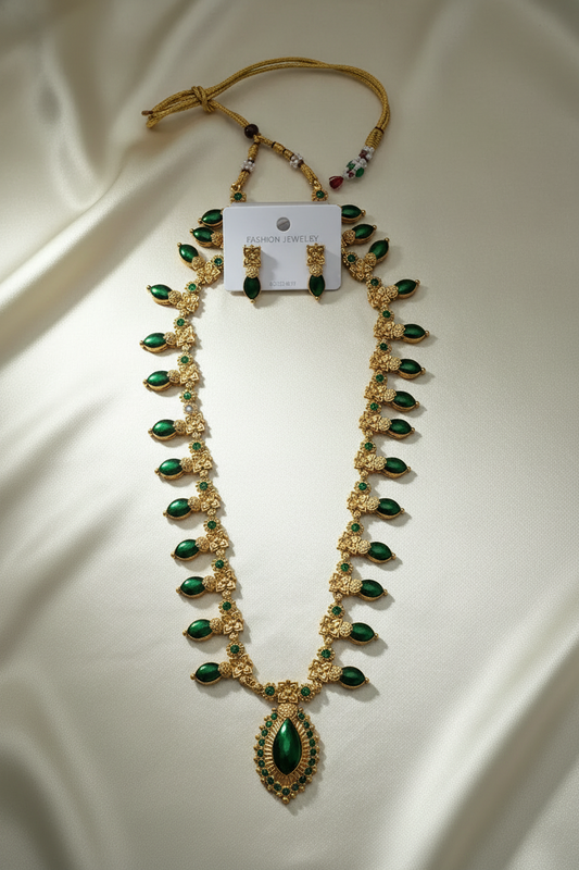 Traditional Matte Finish Necklace