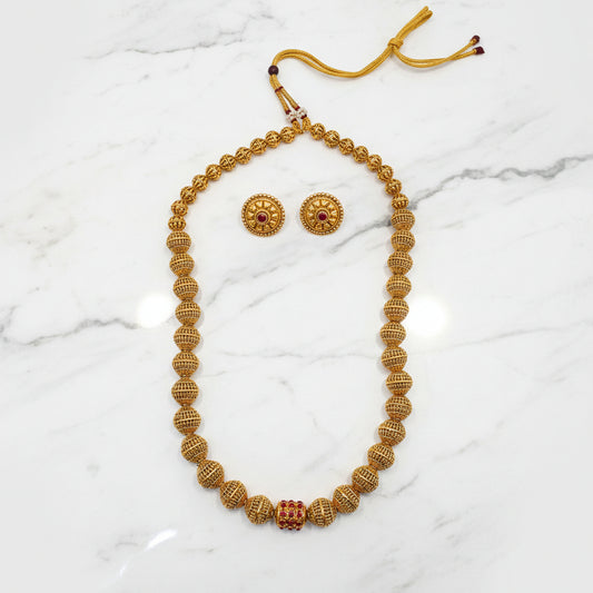 Golu Bead Necklace set