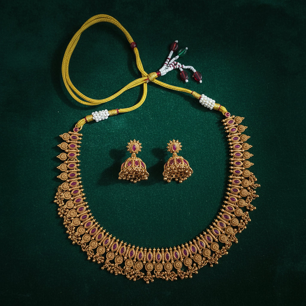 Ruby Stone Necklace