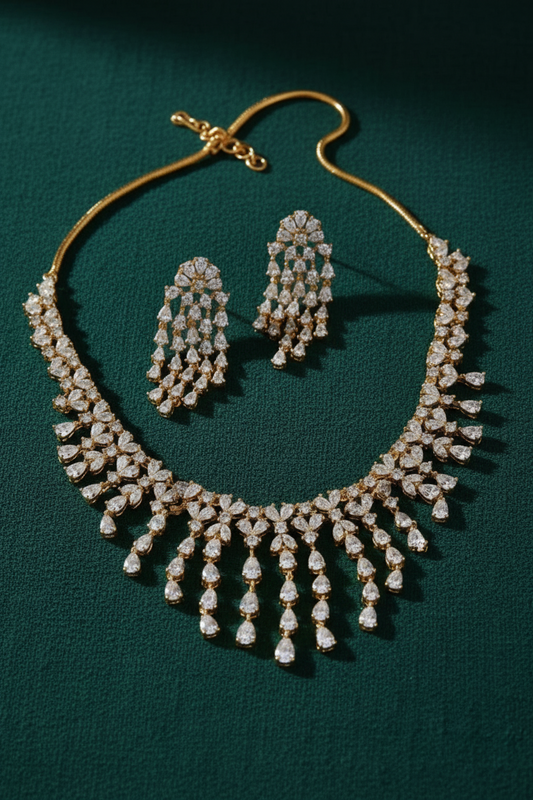 AD Diamond Necklace