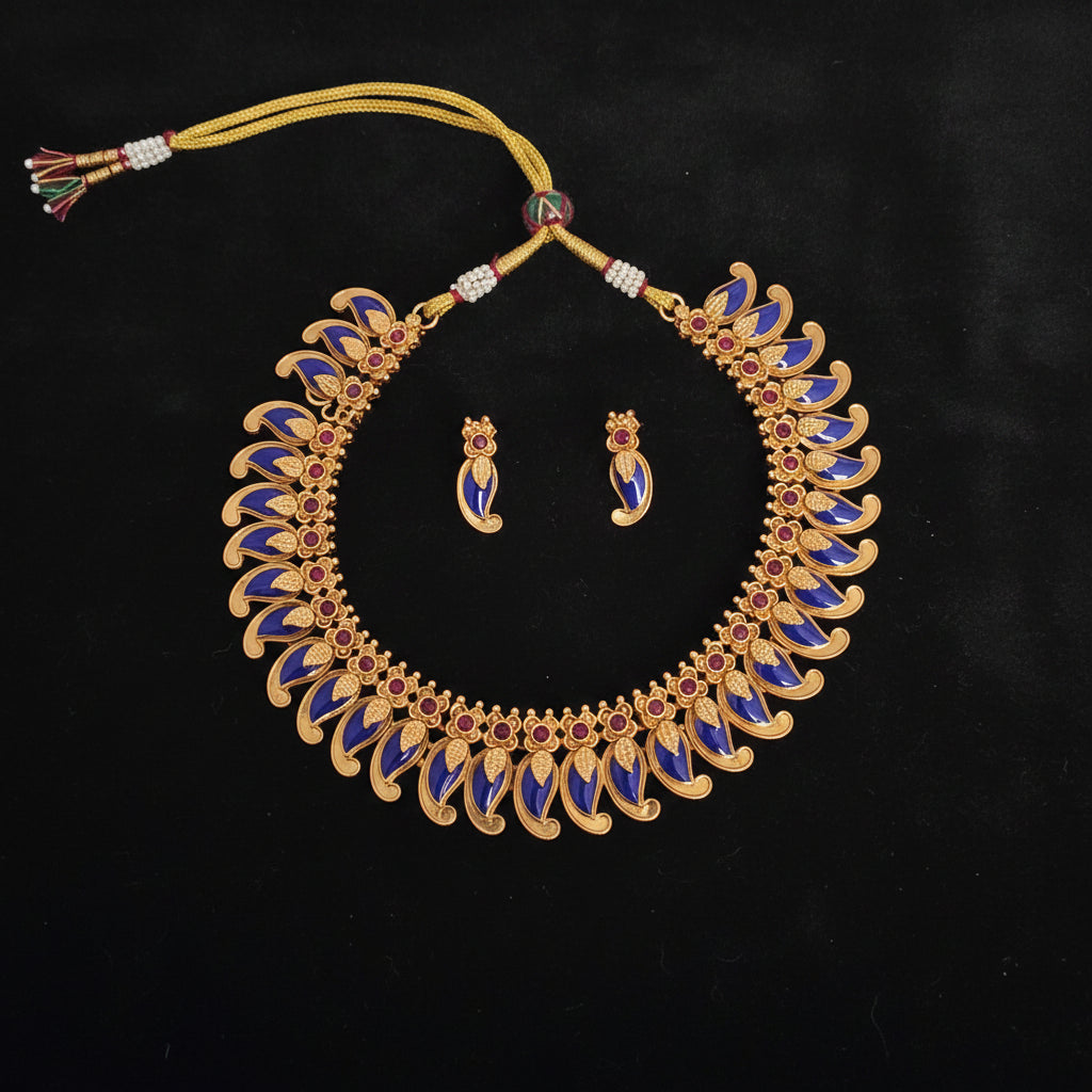 Traditional Mango desogn Necklace