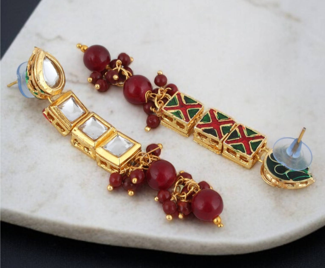 Meenakari Kundan Chocker