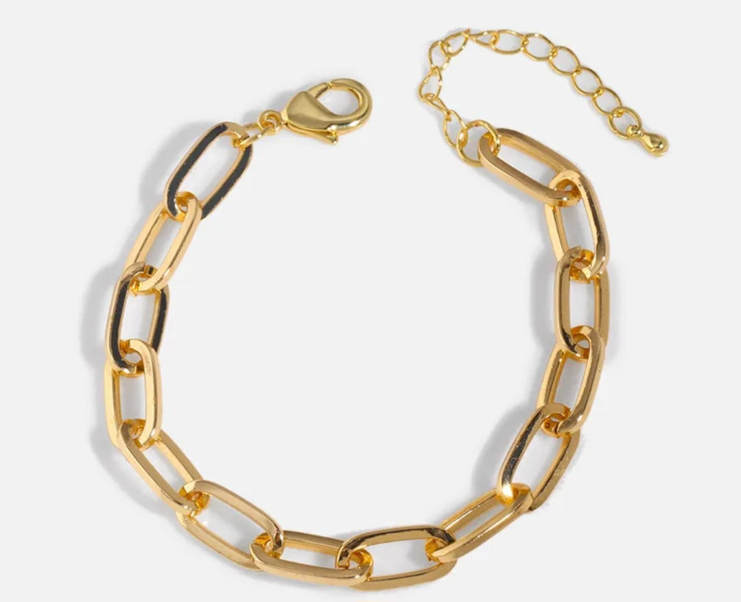 Geometric Iron 18K Gold Plated