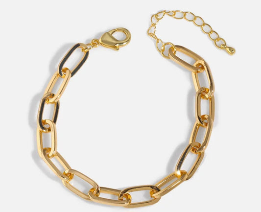 Geometric Iron 18K Gold Plated