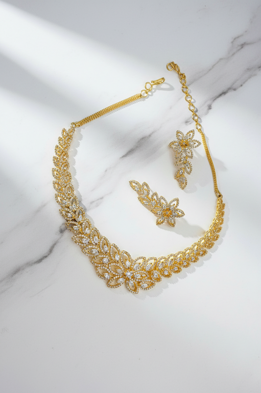 AD Flower Necklace