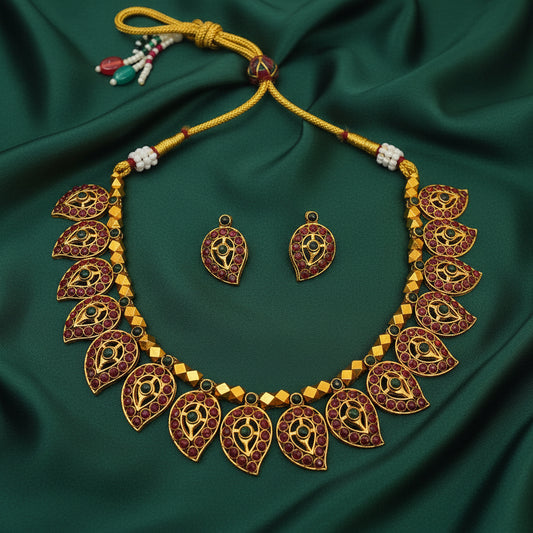 Kemp Mango Necklace set