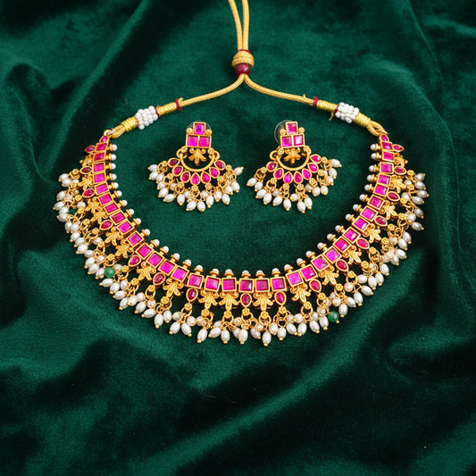 Kundan Multicolour Necklace