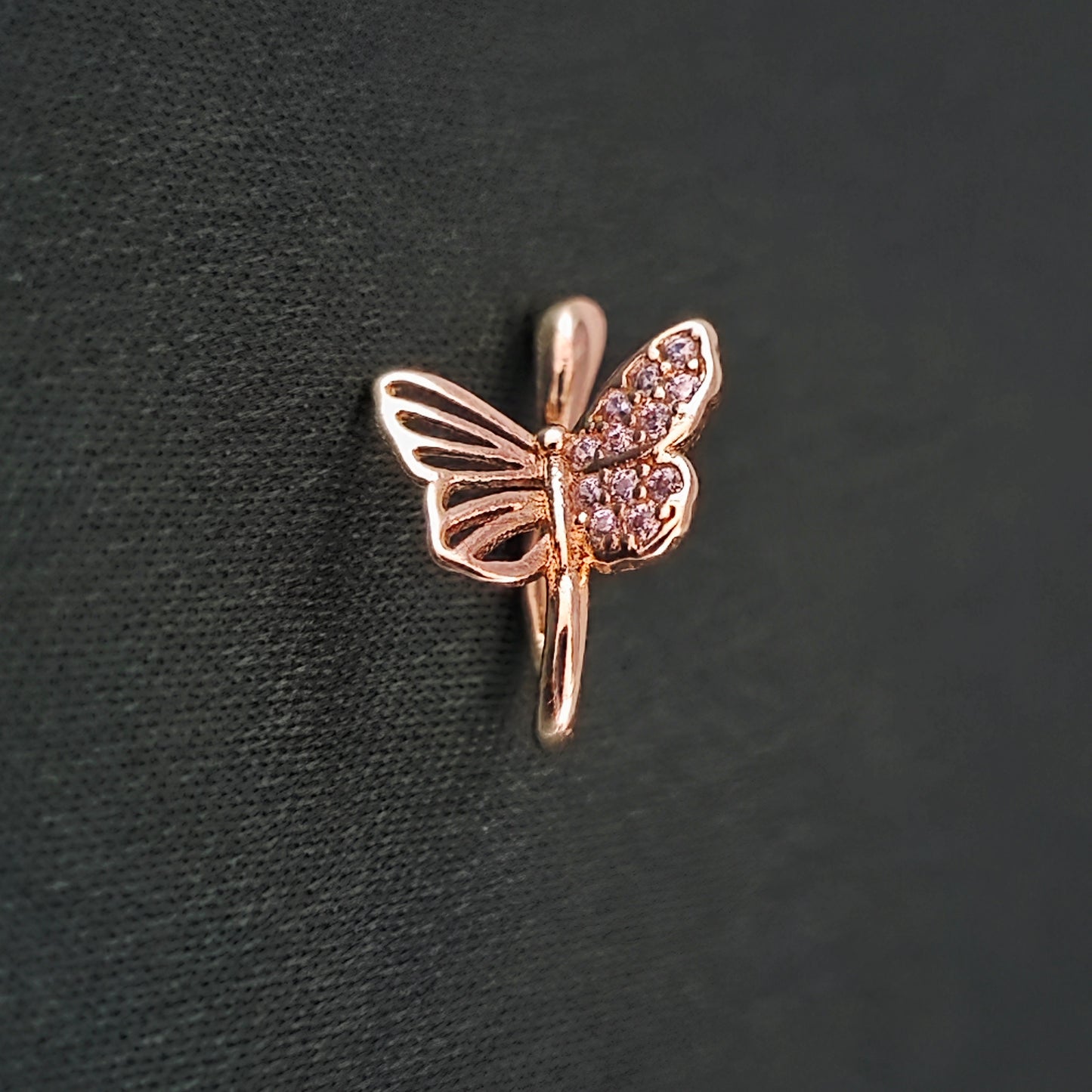 Butterfly Nose Stud 5