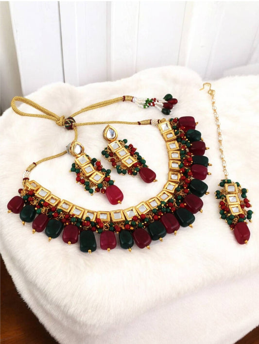 Meenakari Kundan Chocker