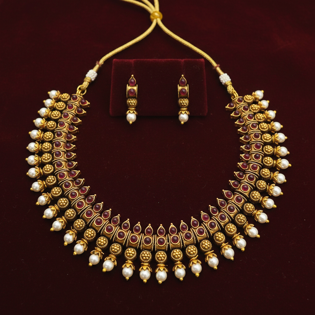 Chocker Pearl Necklace