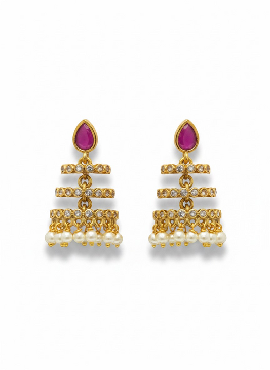 Three Layer Jhumka