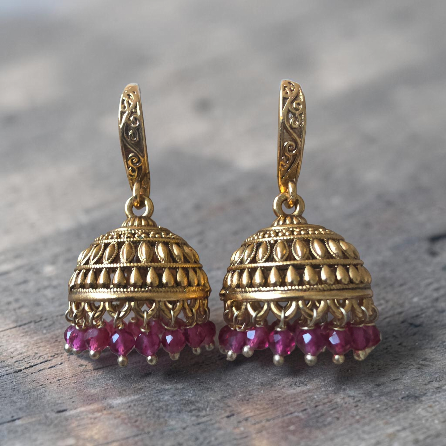 Jhumka Purple (Small)