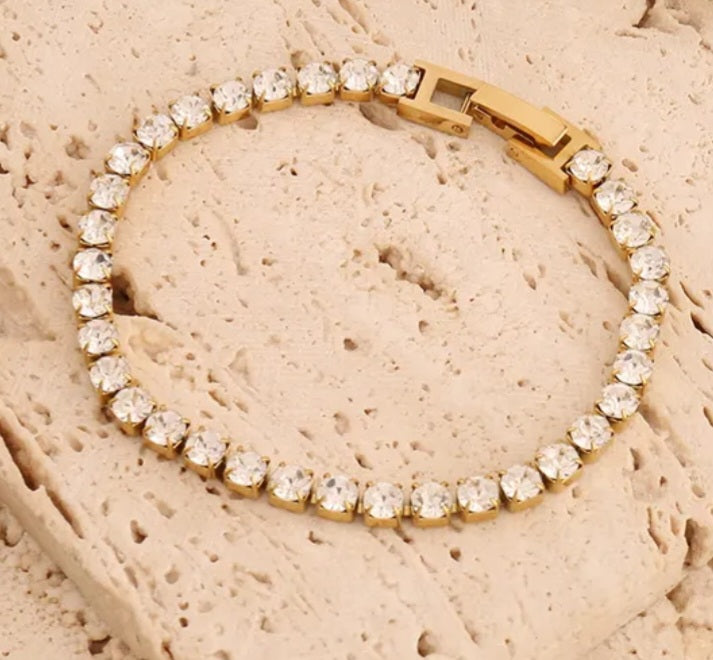 Tennis Bracelet Stainless Steel